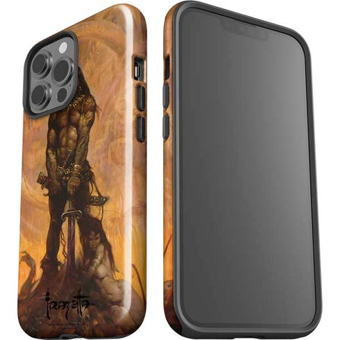 Frazetta Barbarian iPhone 14 Pro Max Impact Case